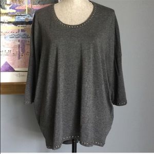 Premise Studio Studded Knit Top